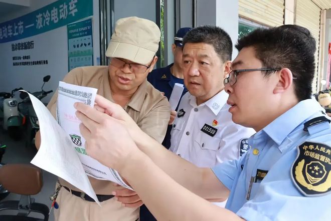 杨凌示范区电动自行车安全隐患全链条整治工作专班开展电动自行车安全隐患督导检查工作