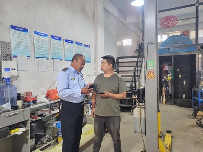 强监管、优服务、促落实--敦化市交通运输局执法大队联合市场监督、生态环境部门持续开展机动车维修行业专项整治行动